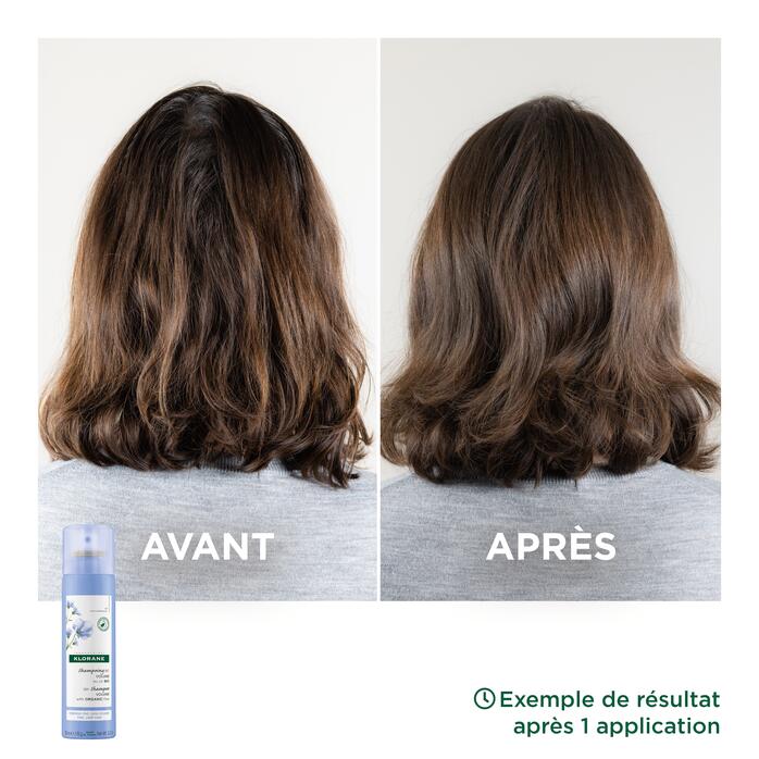 Résultats Shampooing sec au Lin BIO