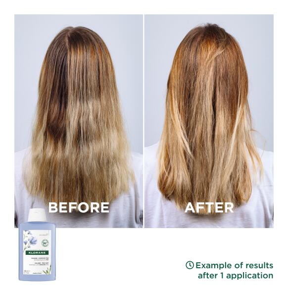 Results Volumising Shampoo with ORGANIC Flax