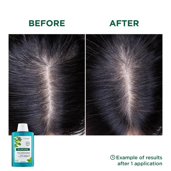 Results Anti-pollution Shampoo with Organic Aquatic Mint
