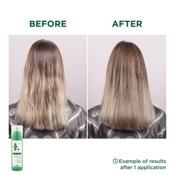 Results Oil control Dry Shampoo with Nettle - Oily hair