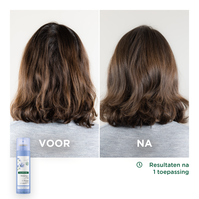 Resultaten Droogshampoo met BIO Vlas