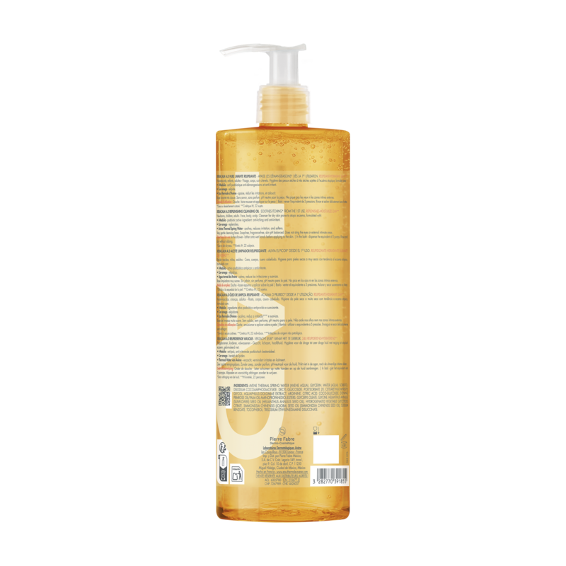 Lipid-replenishing cleansing oil