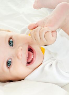 Растежът на бебешките зъби