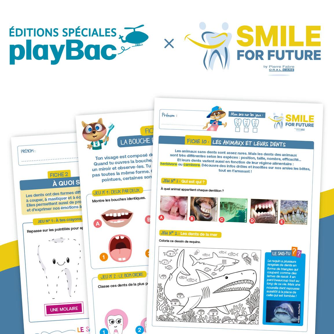 Un grand merci à PLAY BAC