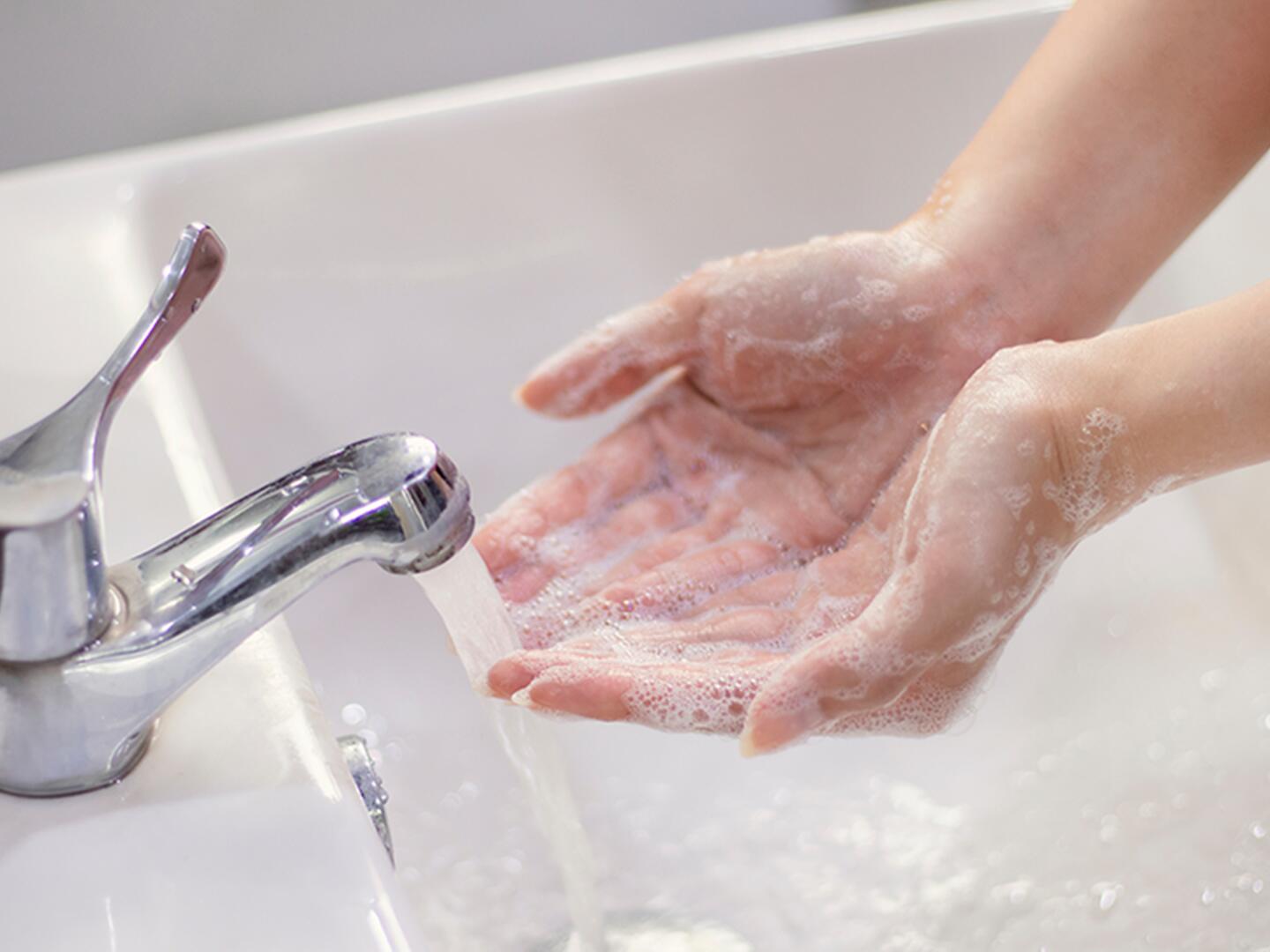 Handhygiene schützt vor Krankheitserregern wie dem Coronavirus