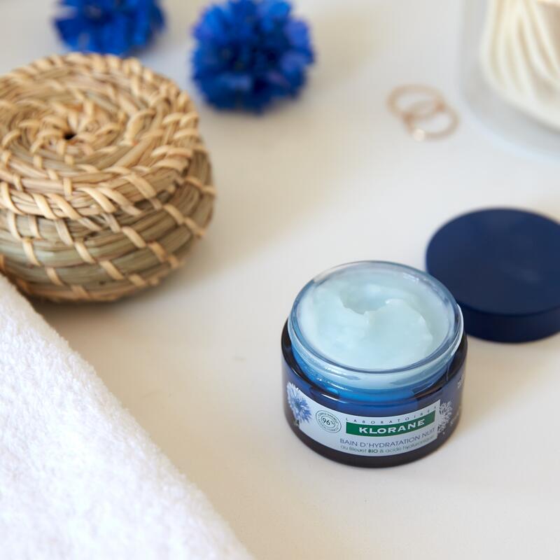 Bain d’Hydratation Nuit au Bleuet BIO