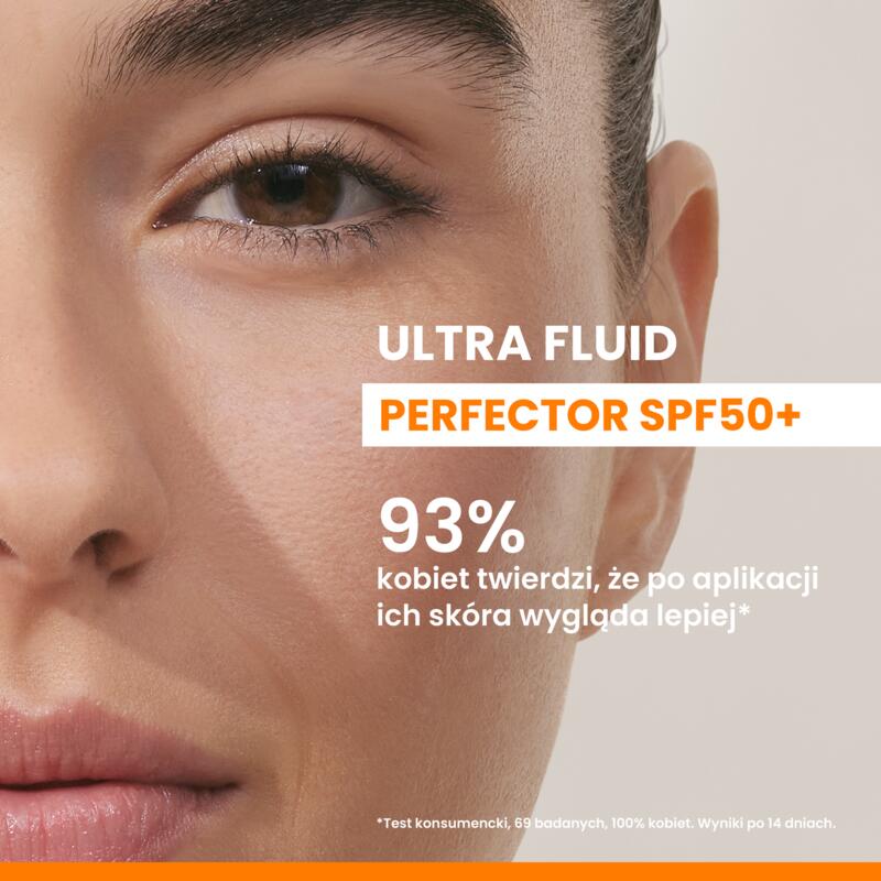Bardzo wysoka ochrona przeciwsłoneczna Ultra Fluid Perfector SPF50+