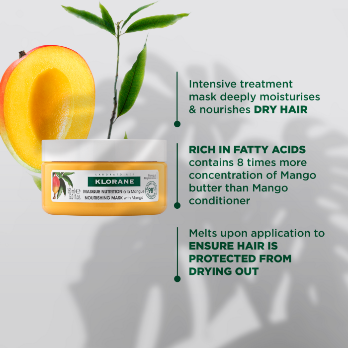 Nourishing Mask with Mango butter - Dry hair