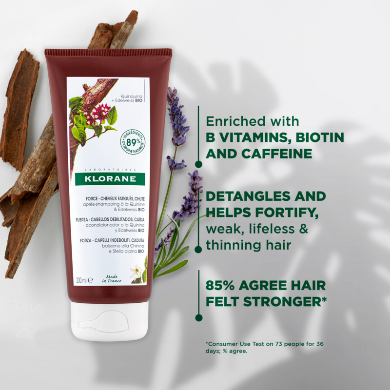 Strengthening Conditioner with Quinine & Organic Edelweiss - Thinning hair