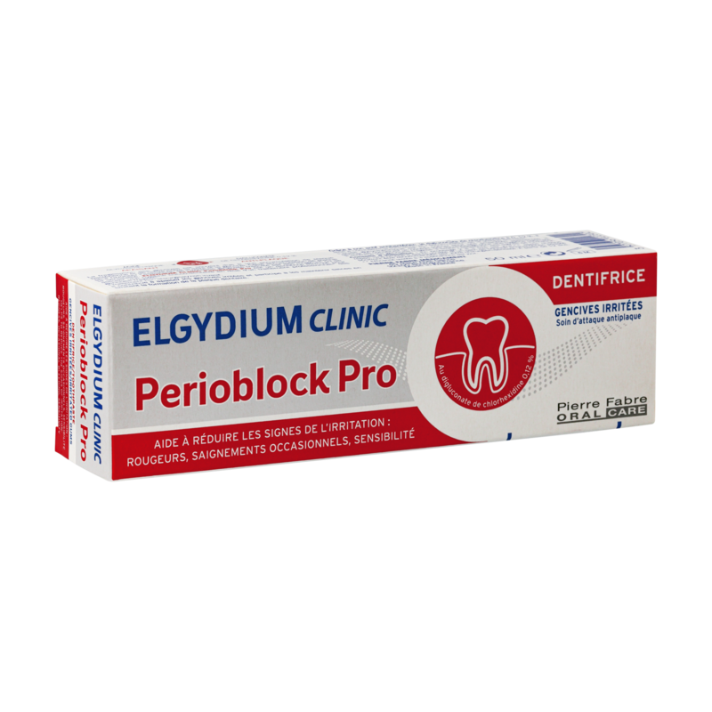 ELGYDIUM Clinic Perioblock Pro - Οδοντόκρεμα για αγωγή ευαίσθητων ούλων