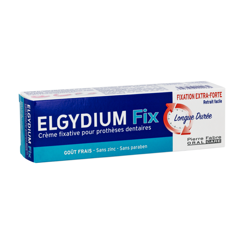 ELGYDIUM Fix Extra Strong Hold - Στερεωτική κρέμα για τεχνητές οδοντοστοιχίες