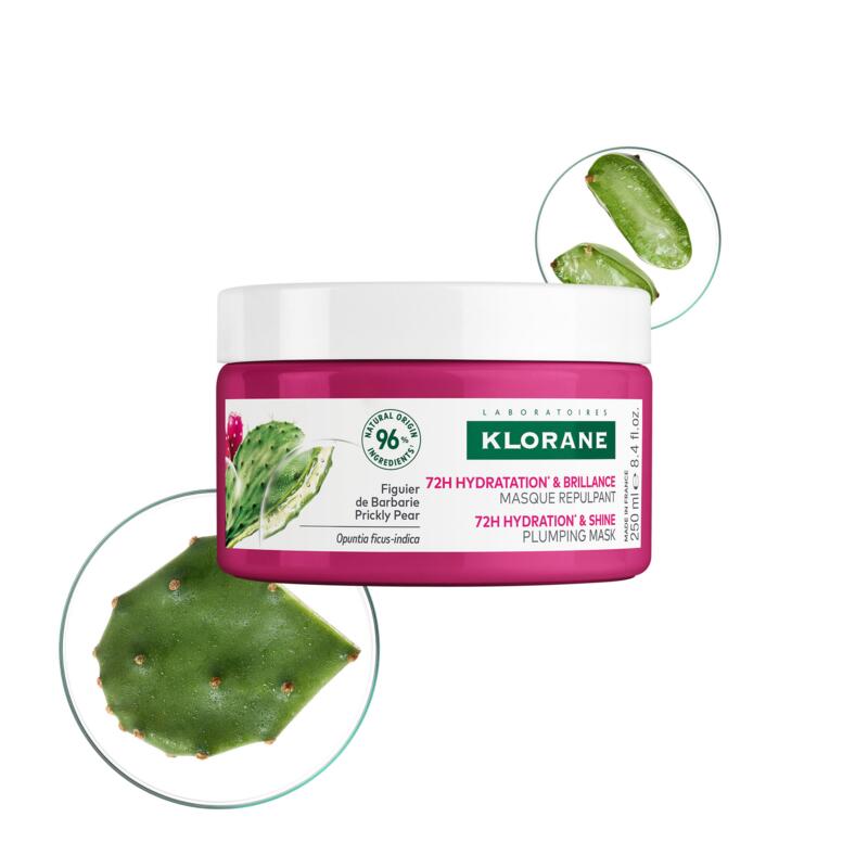 Hydratatie & Glans Opvullend Masker met Cactusvijg