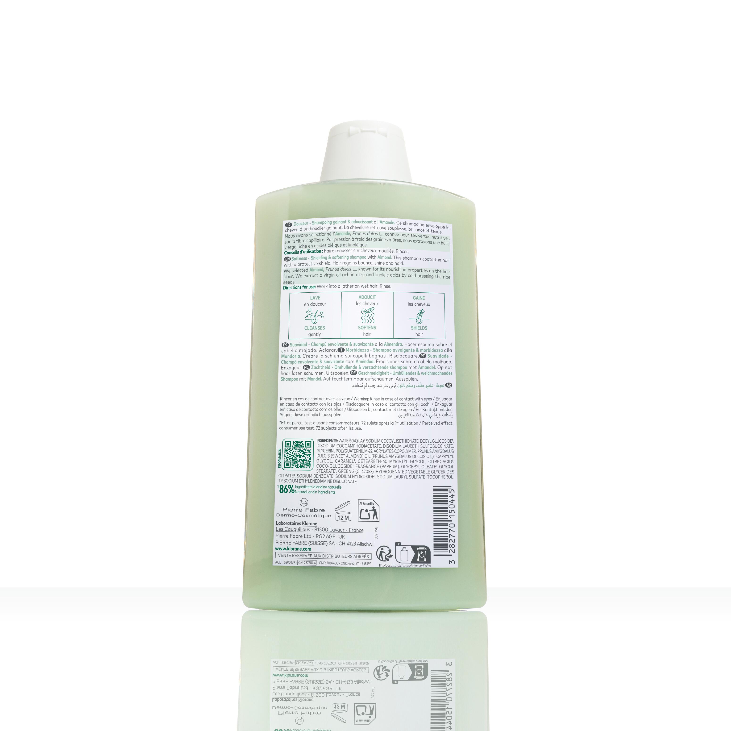 Shampoing Gainant à l’Amande — Tous types de cheveux