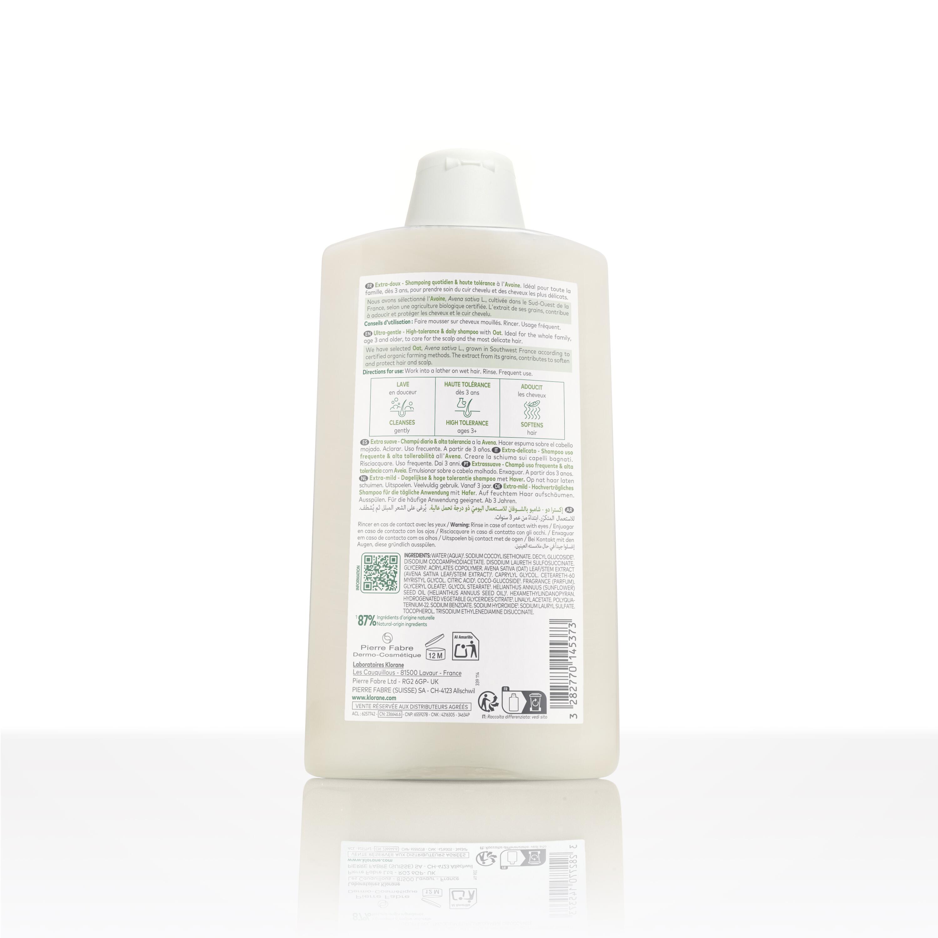 Shampoing à l'Avoine