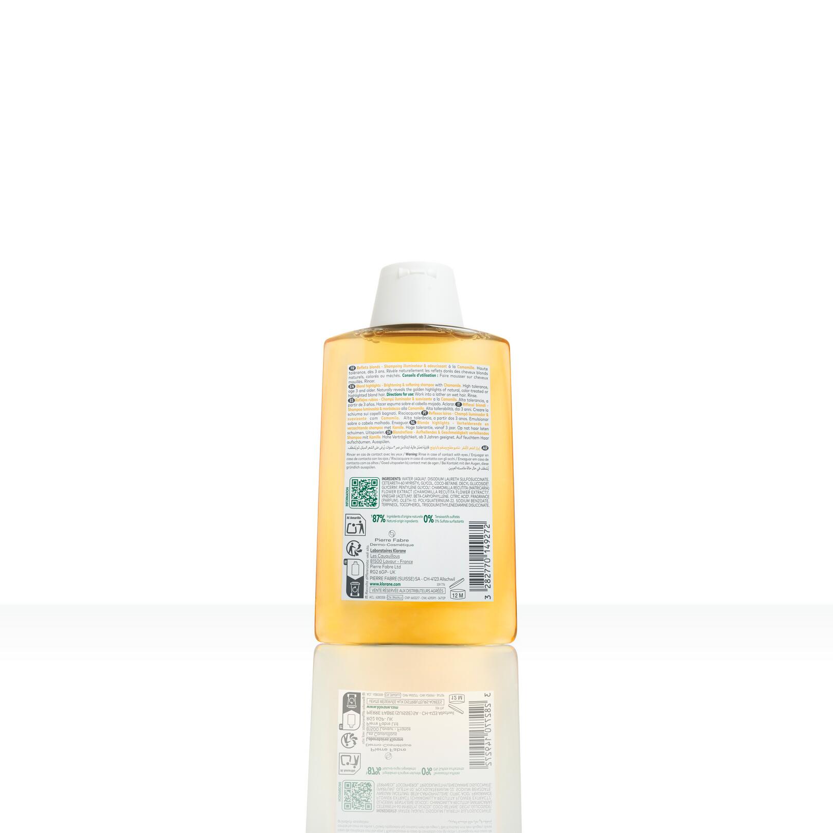 REFLETS BLONDS Shampoing illuminateur et adoucissant