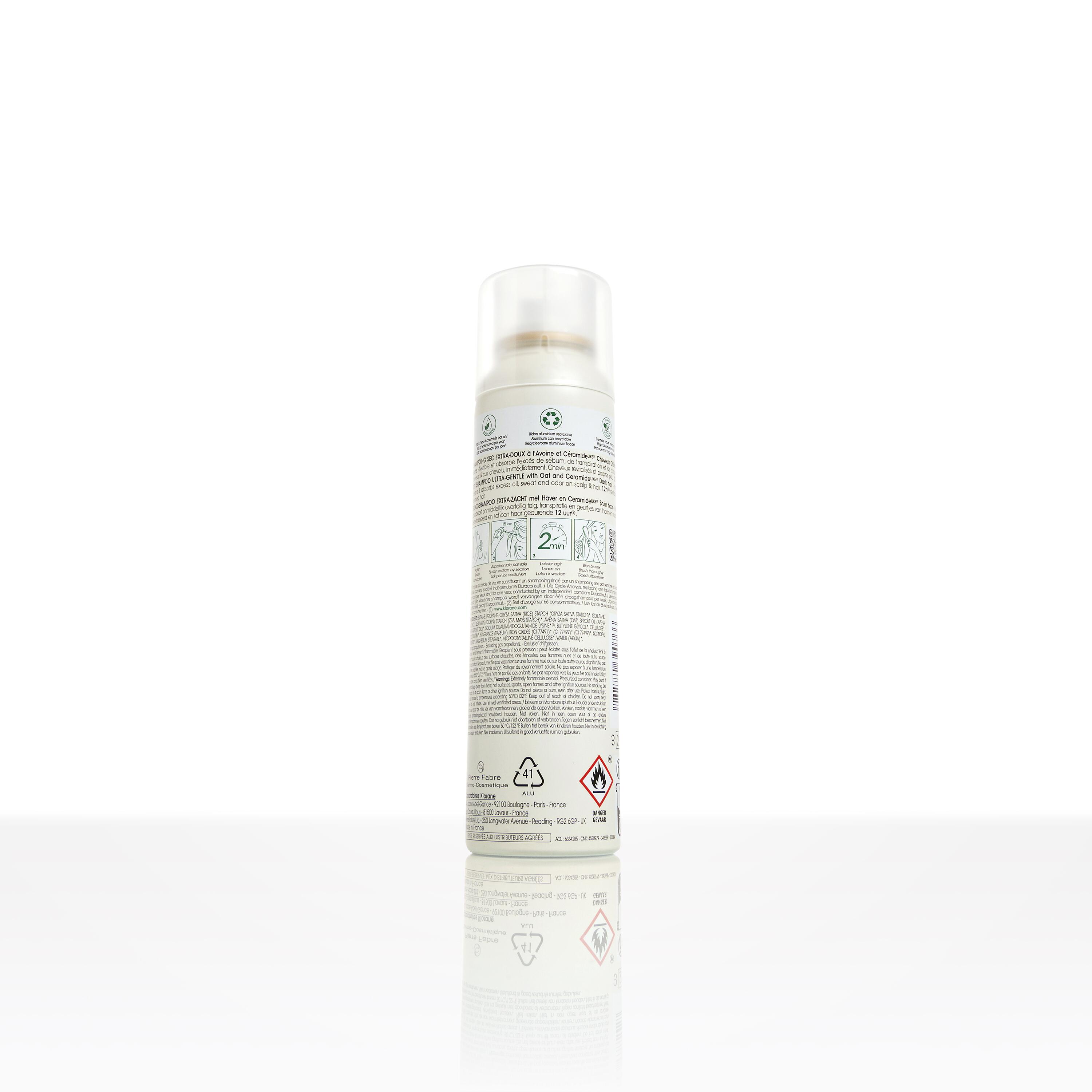 Szampon suchy z Owsem i Ceramideᴸᴵᴷᴱ – włosy ciemne