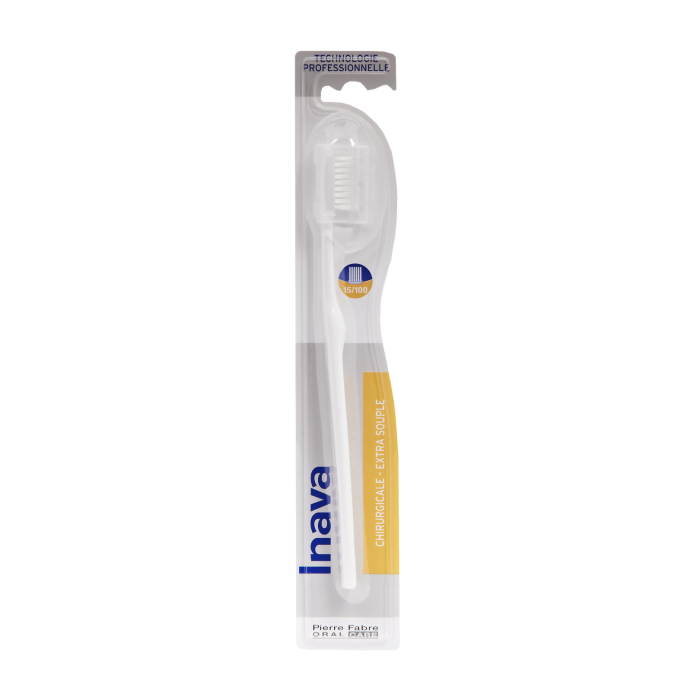 Inava Chirurgicale 15/100 - brosse à dents extra souple