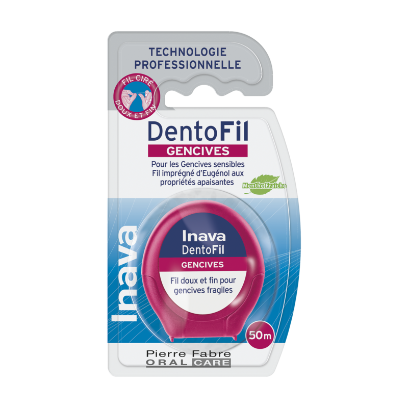 Inava DentoFil GENCIVES - Fil dentaire pour gencives sensibles 