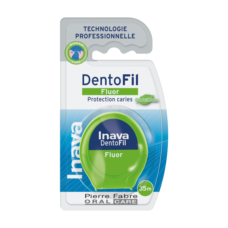 Inava DENTOFIL Fluor - fil dentaire fluoré
