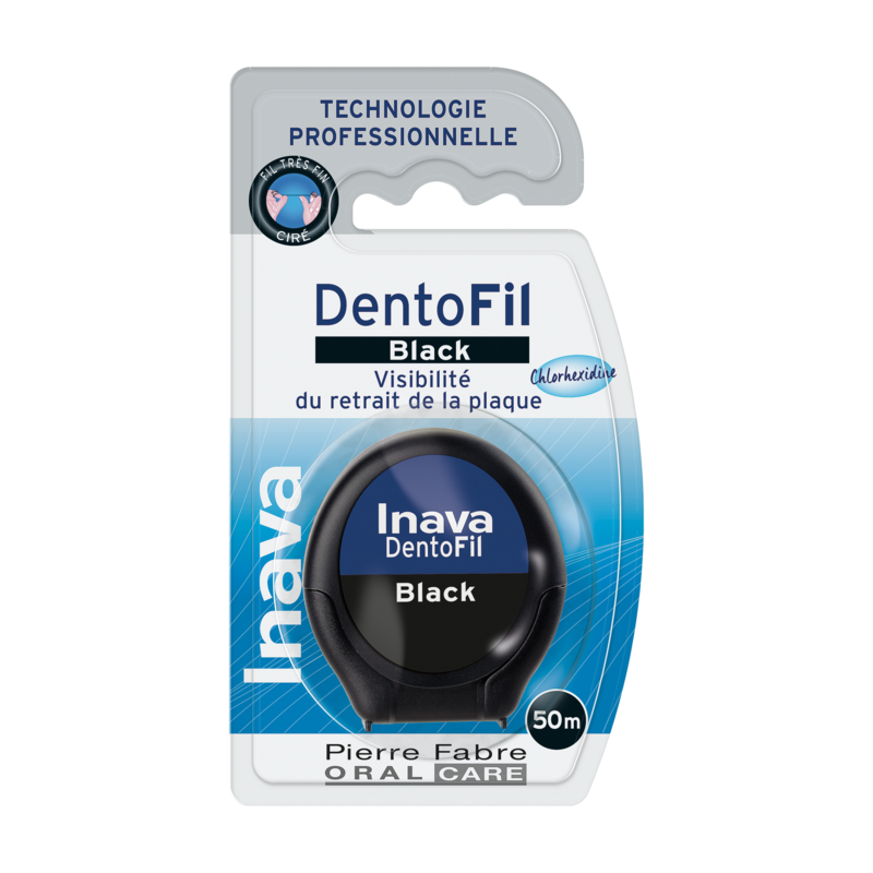 Inava DENTOFIL chlorhexidine - fil dentaire antibactérien