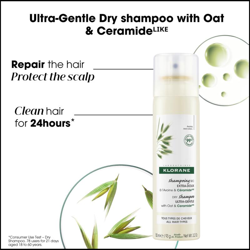 Ultra-Gentle Dry Shampoo with Oat & Ceramideᴸᴵᴷᴱ