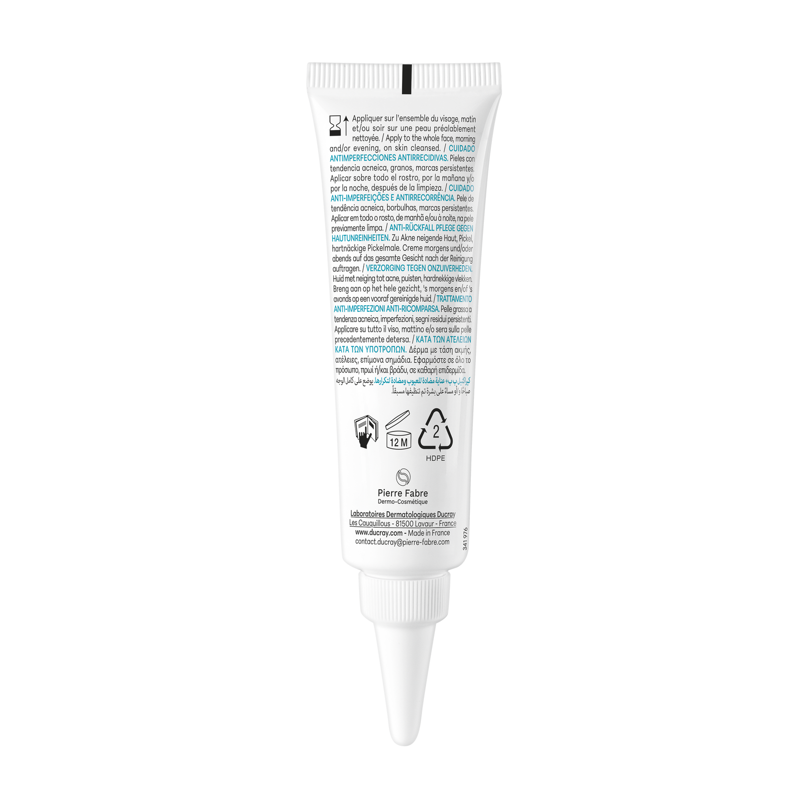 Anti-blemishes anti-recurrence care | Krem til fet og uren hud