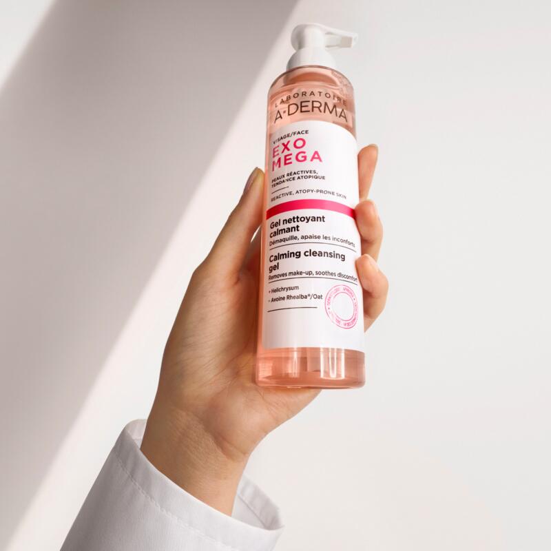 Gel limpiador calmante