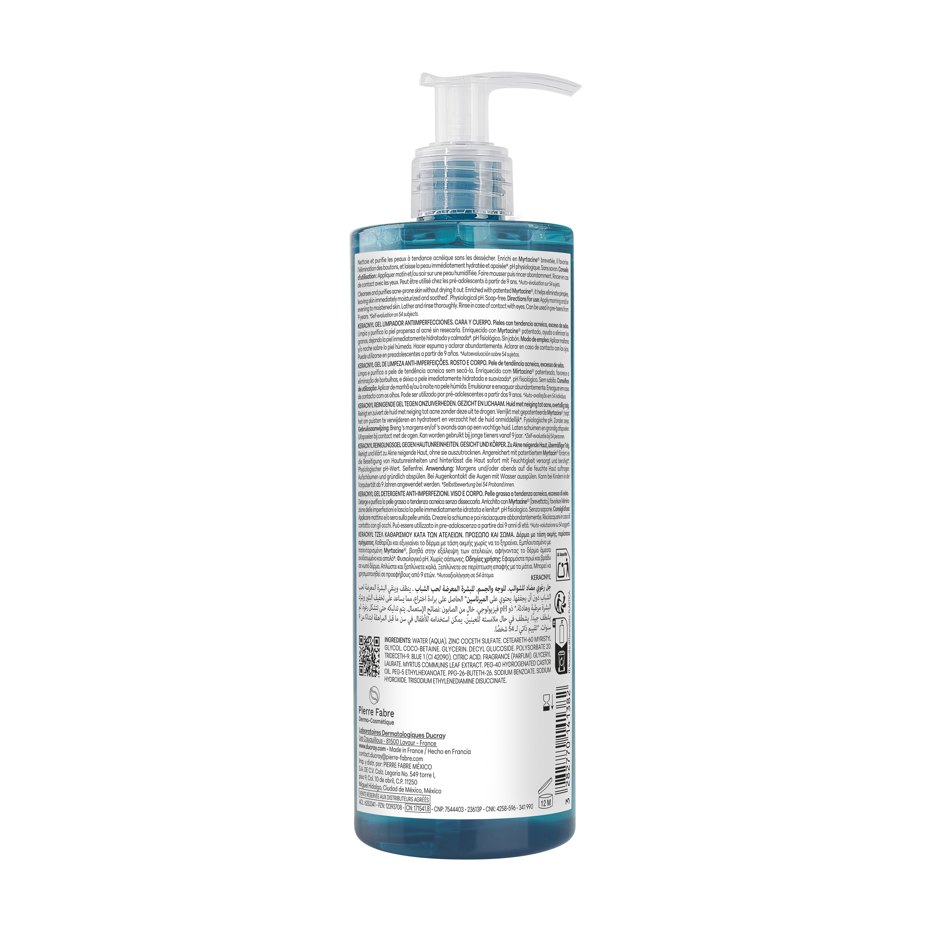 Gel nettoyant anti-imperfections visage et corps