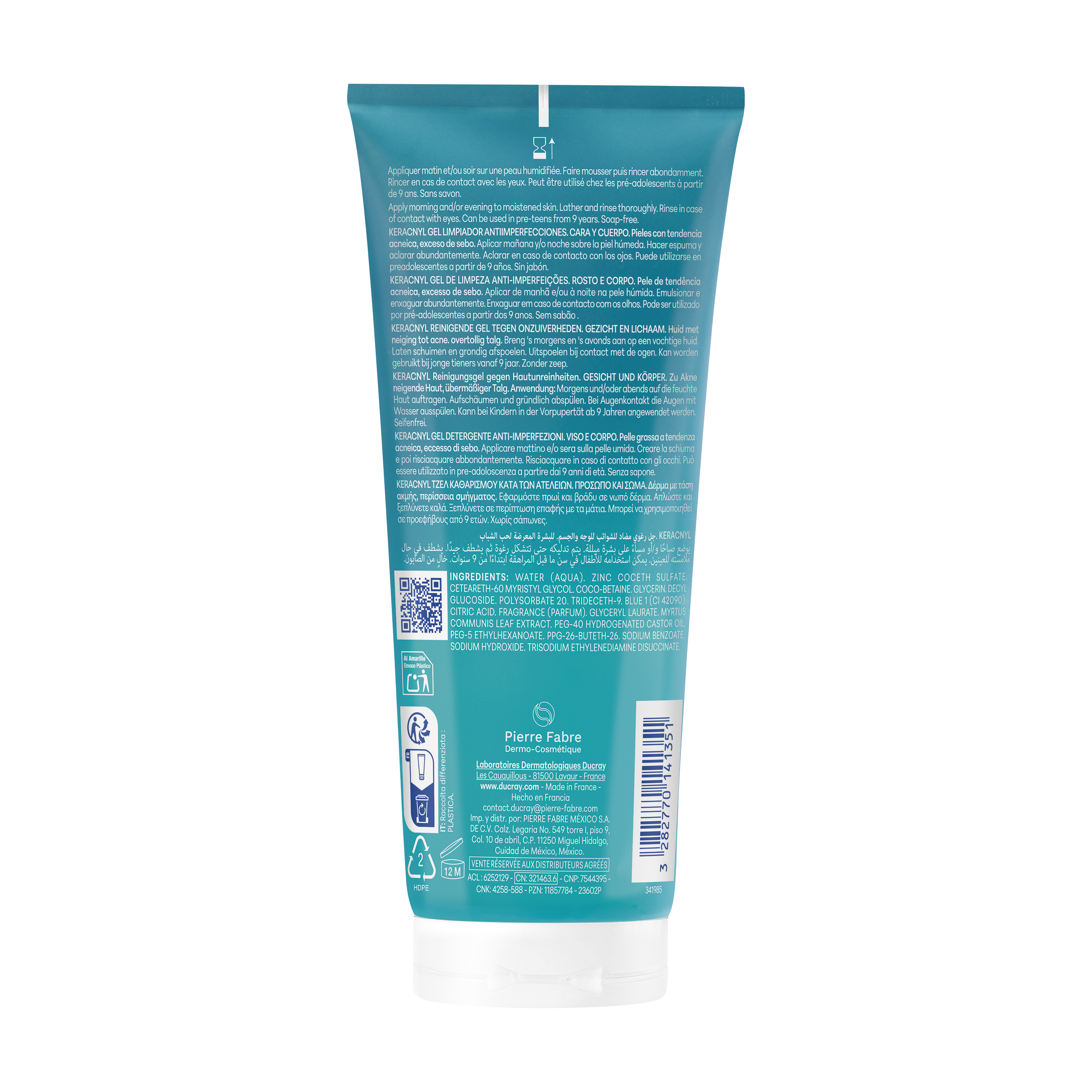 Gel nettoyant anti-imperfections visage et corps