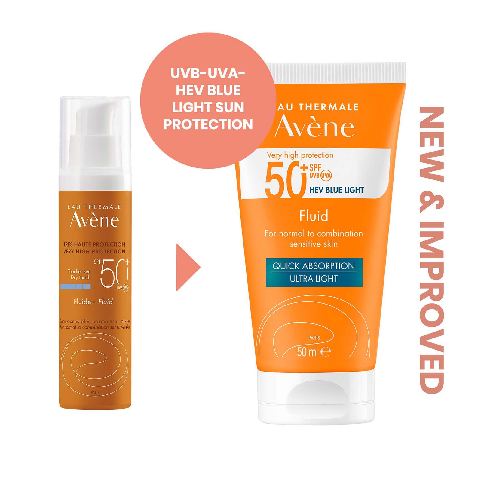 SPF 50+ Fluid  Eau Thermale Avène