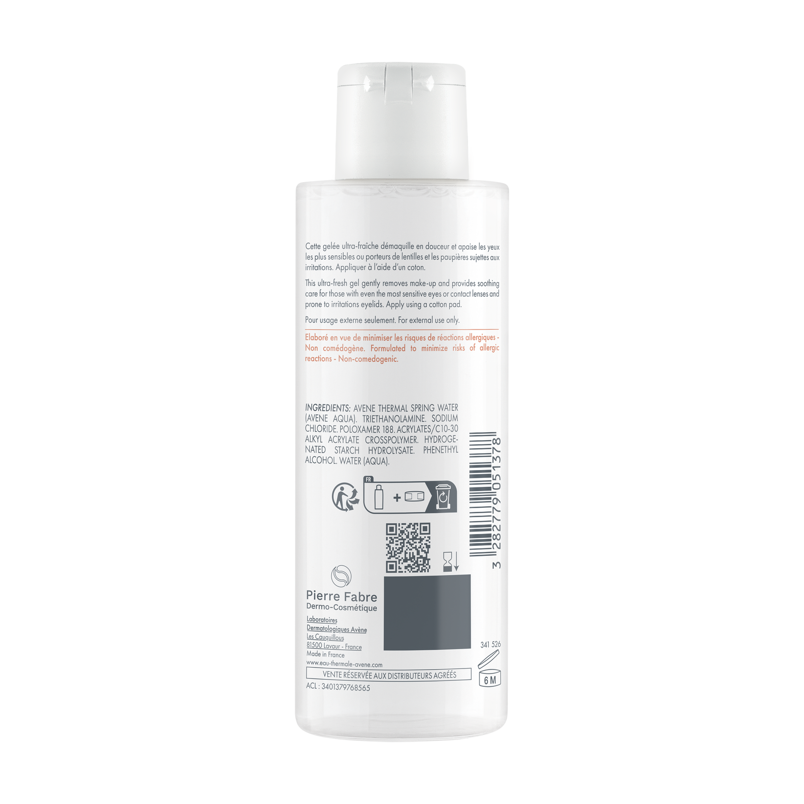 Gentle Eye Makeup Remover | Øjenmakeup-fjerner til sensitiv hud