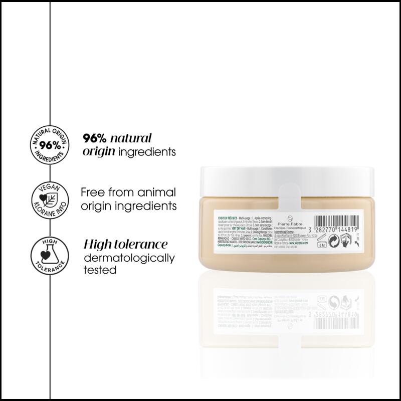 Repairing Mask with Organic Cupuacu butter - Very Dry, Damaged hair
