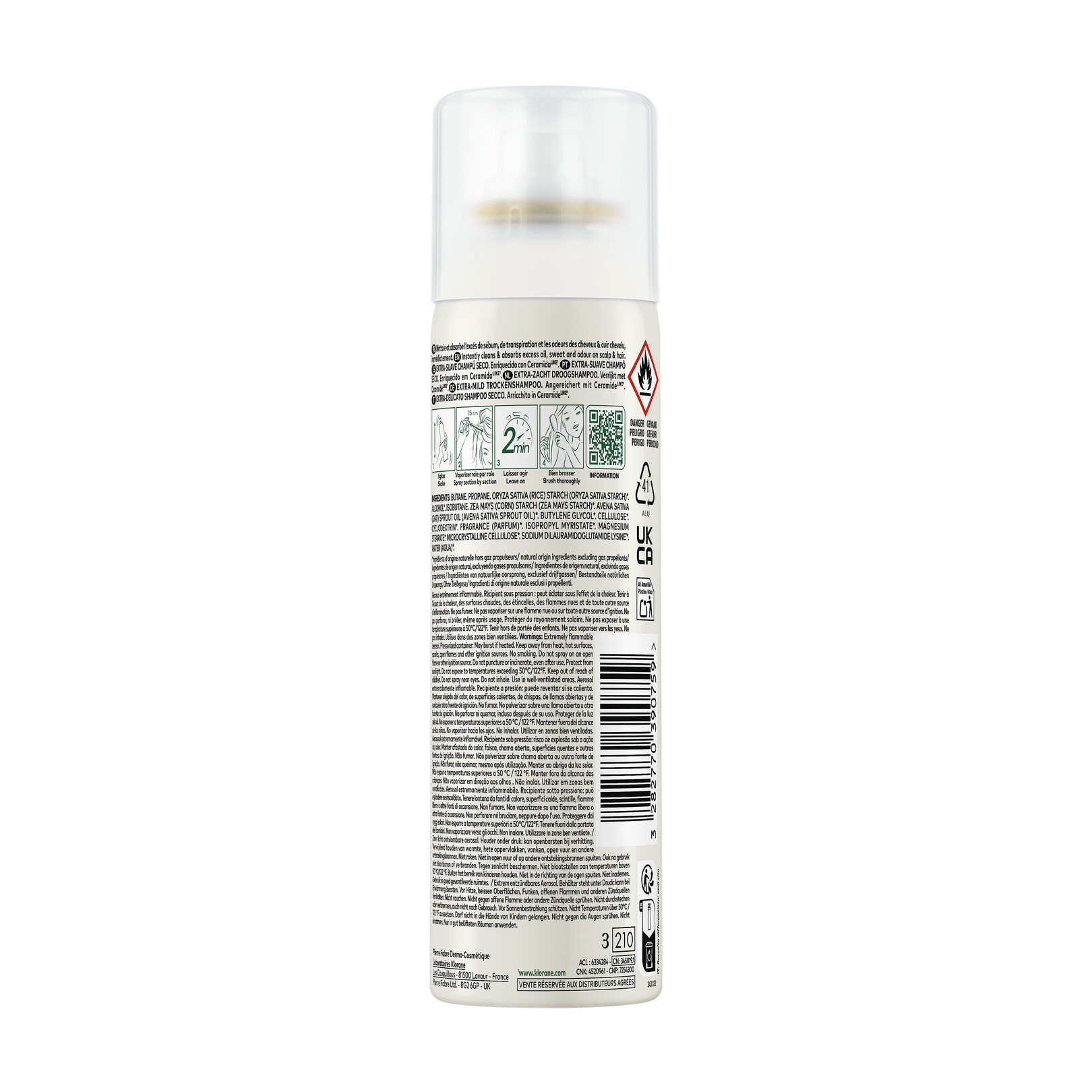 Dry shampoo με Βρώμη & Κεραμίδιαᴸᴵᴷᴱ