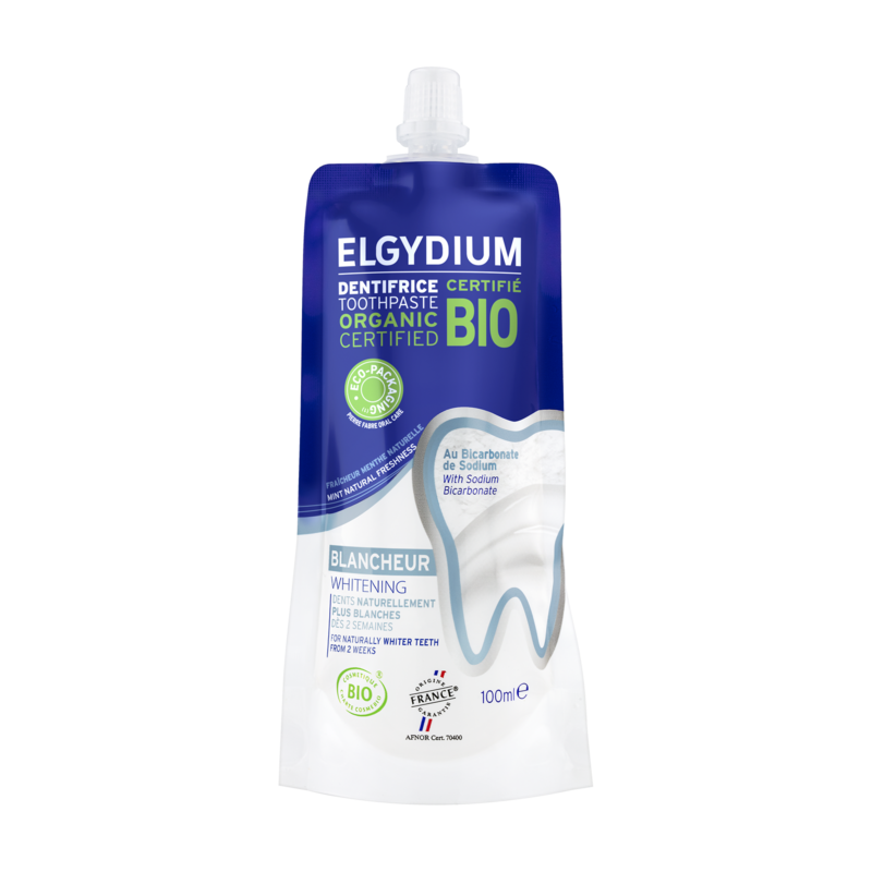 ELGYDIUM Blancheur - Dentifrice éco-conçu certifié BIO