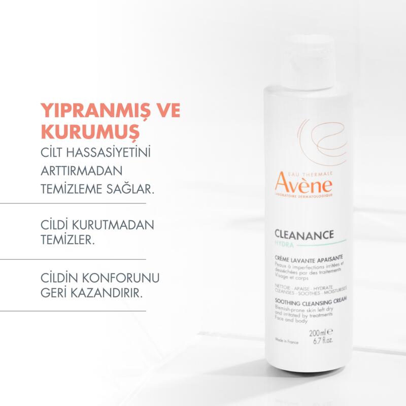 HYDRA Kurutucu Tedavilere Destek Yıkama Kremi