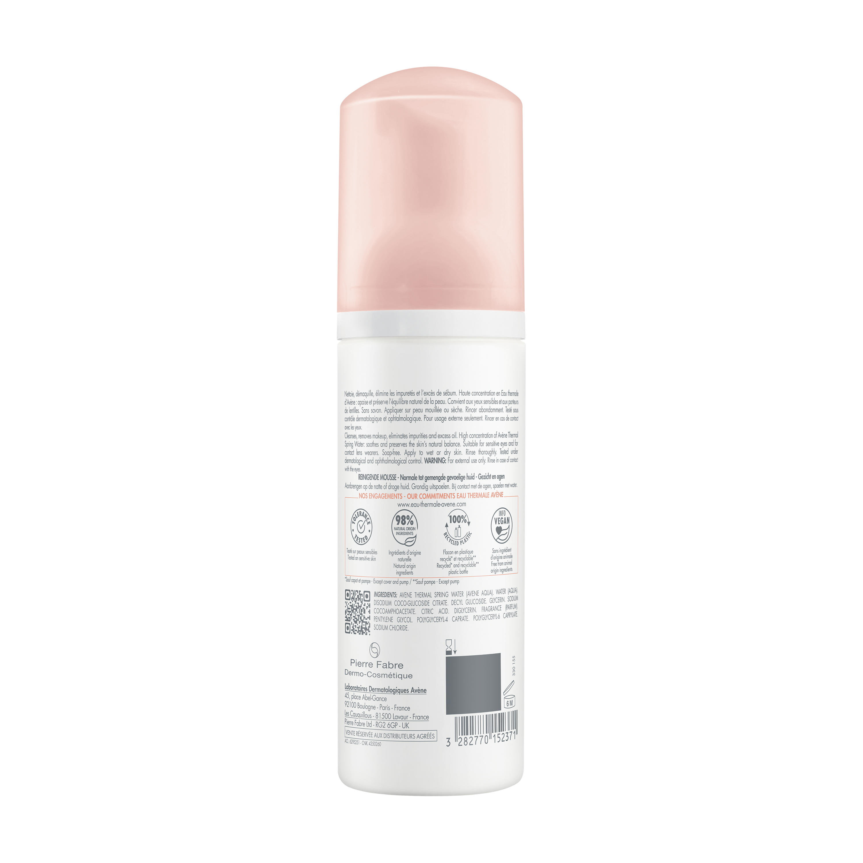LES ESSENTIELS Mousse nettoyante