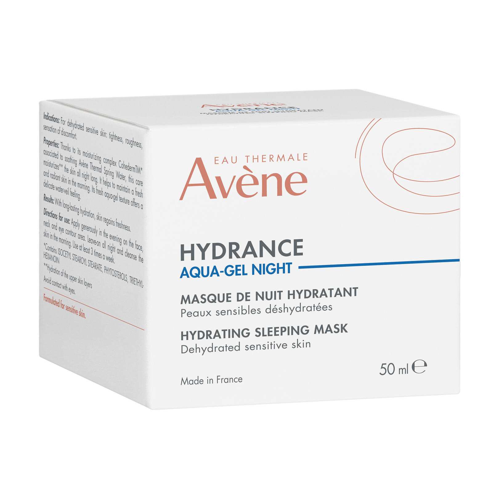 Hydrance Hydrating sleeping mask Eau Thermale Avène