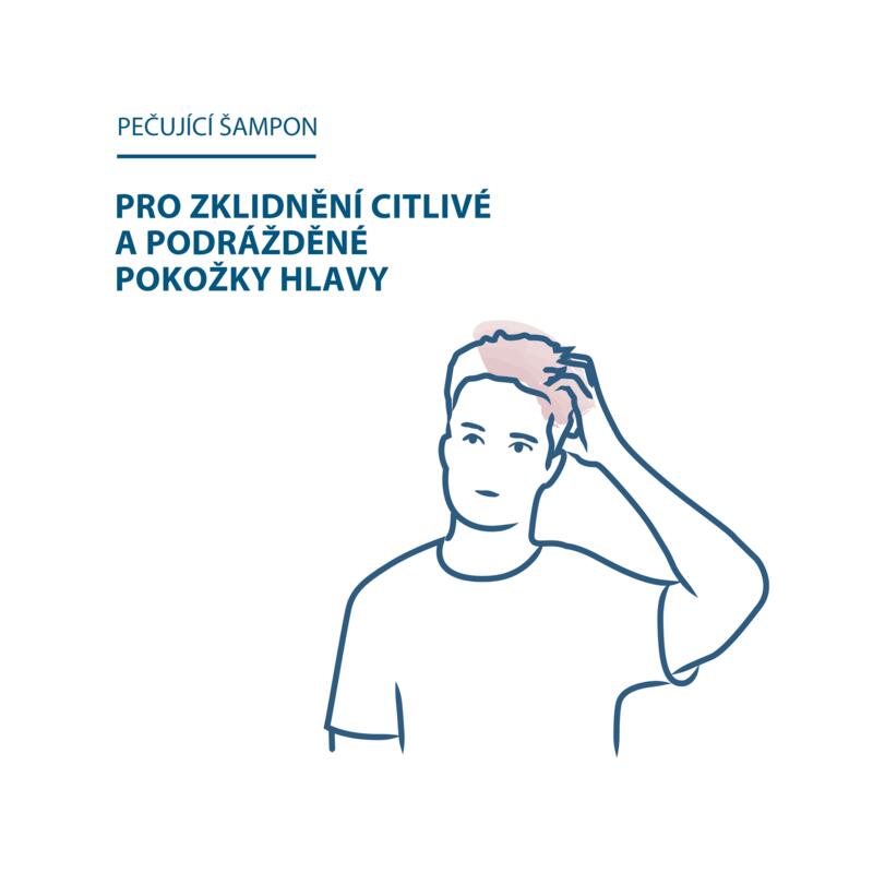Sensinol Pečující šampon při svědění a podrážděné vlasové pokožce