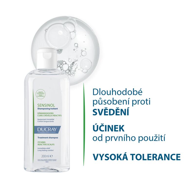 Sensinol Pečující šampon při svědění a podrážděné vlasové pokožce