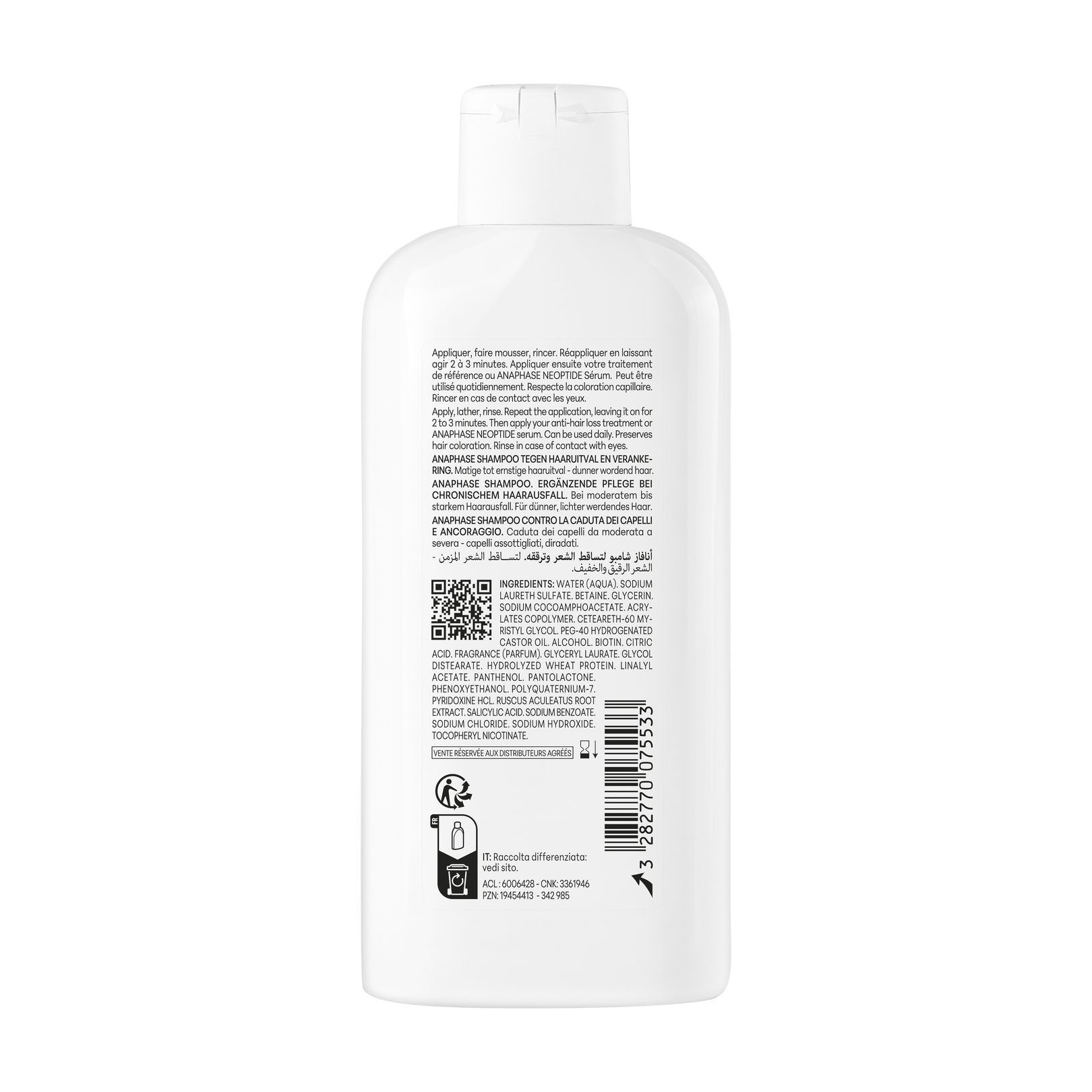 ANAPHASE NEOPTIDE - Densifying Shampoo