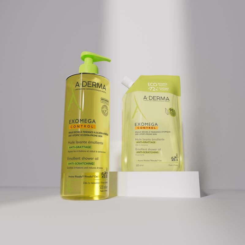 EXOMEGA CONTROL Emollient Anti-scratching Cleansing Oil