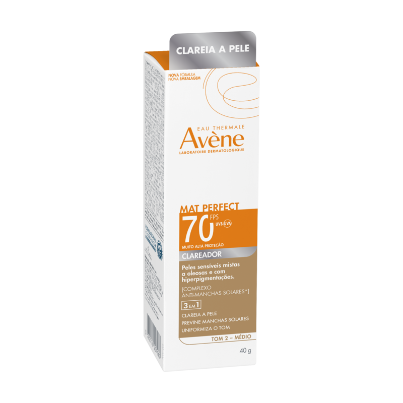 Mat Perfect Clareador FPS 70 cor média