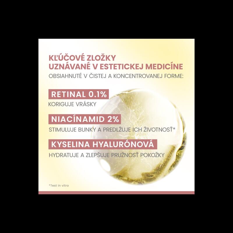 HYALURON ACTIV PROCEDURE Liftingový krém s retinalom 0,1 %