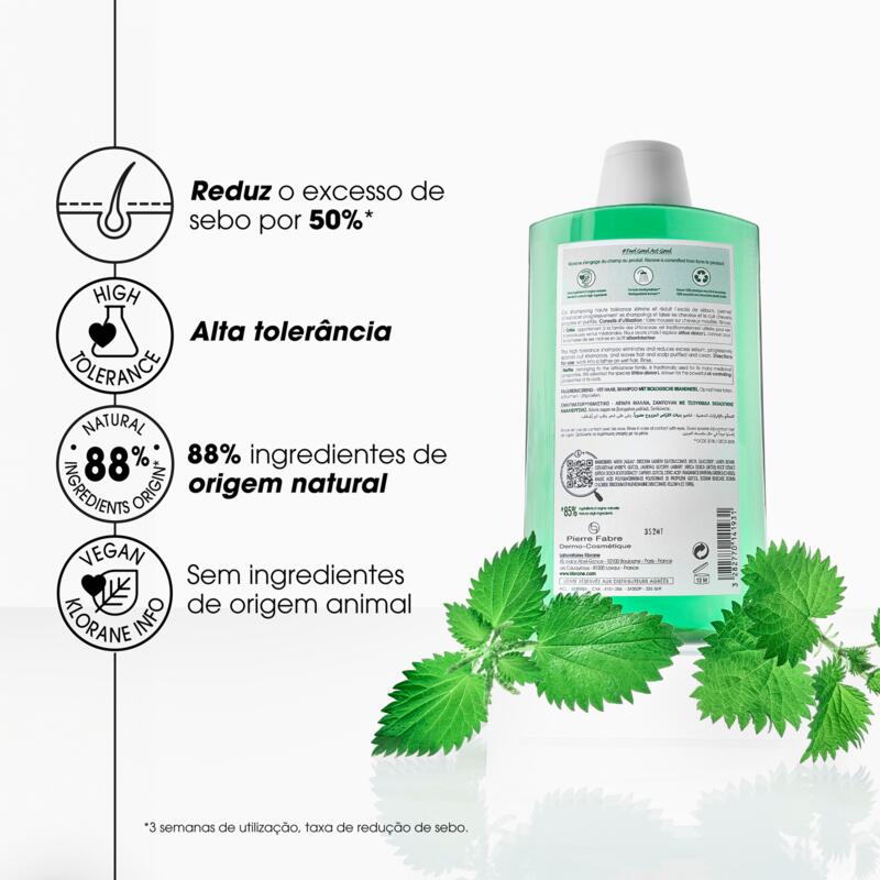 Champô com Ortiga BIO