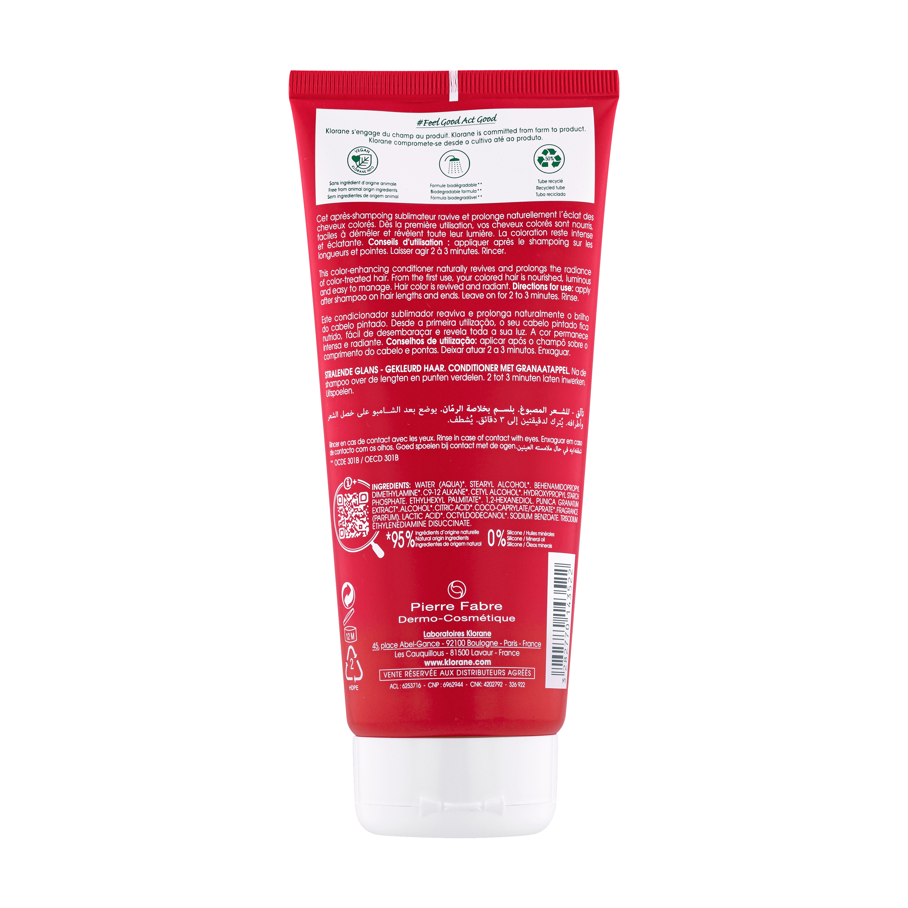 Après-shampoing à la Grenade