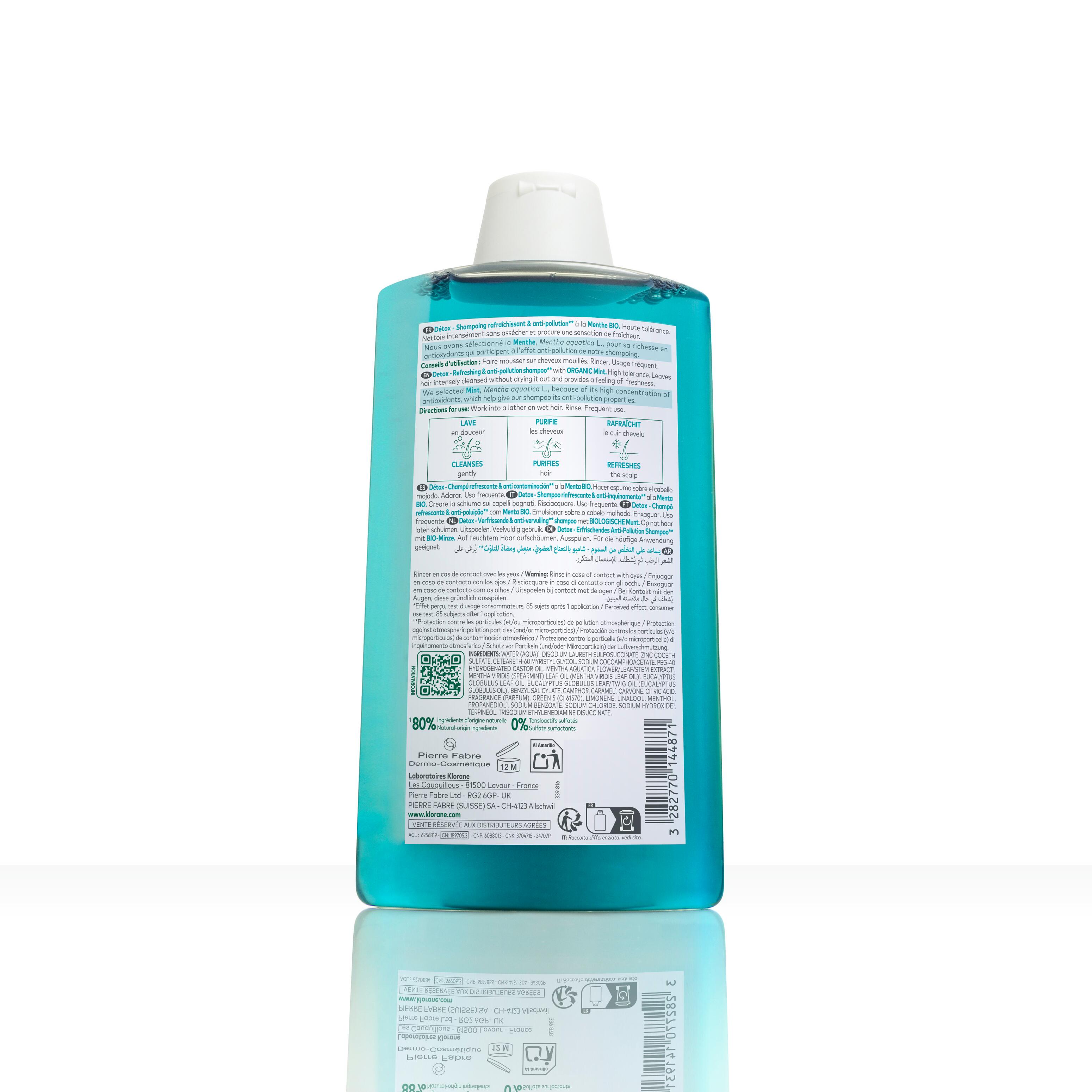 Shampoing à la Menthe aquatique BIO