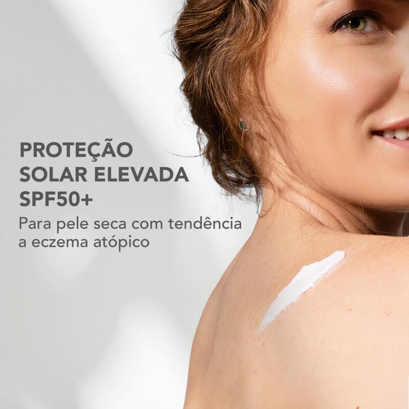 Cuidado solar emoliente SPF50+