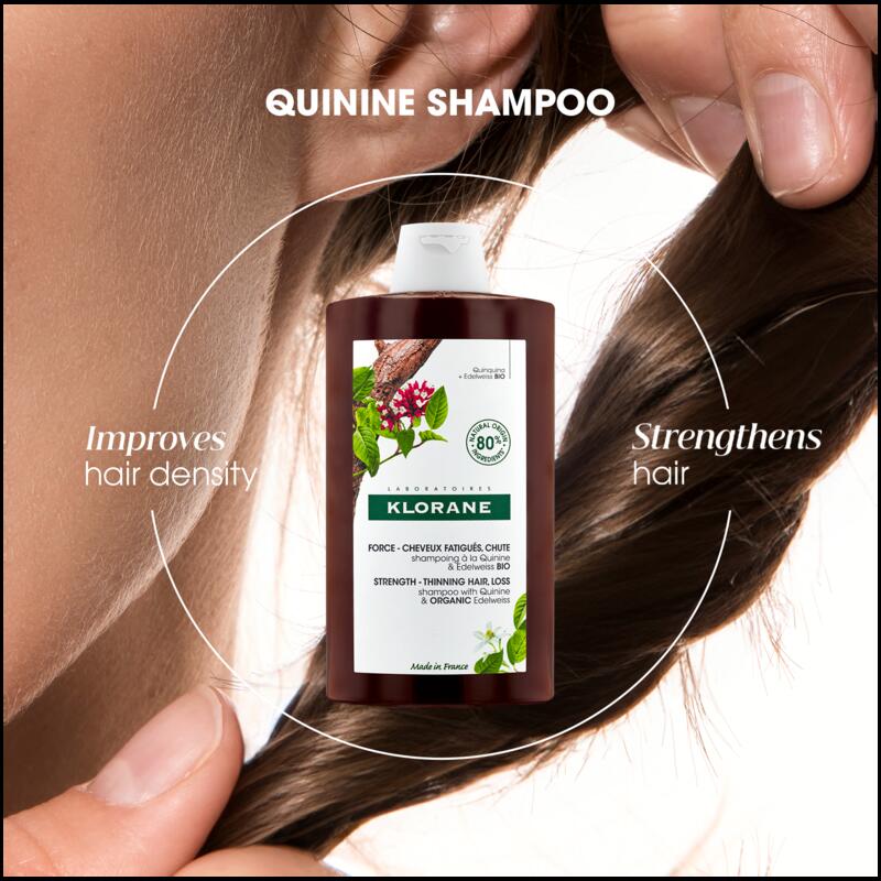 Strengthening Shampoo with Quinine & Organic Edelweiss - Thinning hair