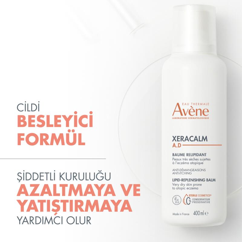 XeraCalm A.D Atopiye Eğilimli Ciltler için Nemlendirici Balsam