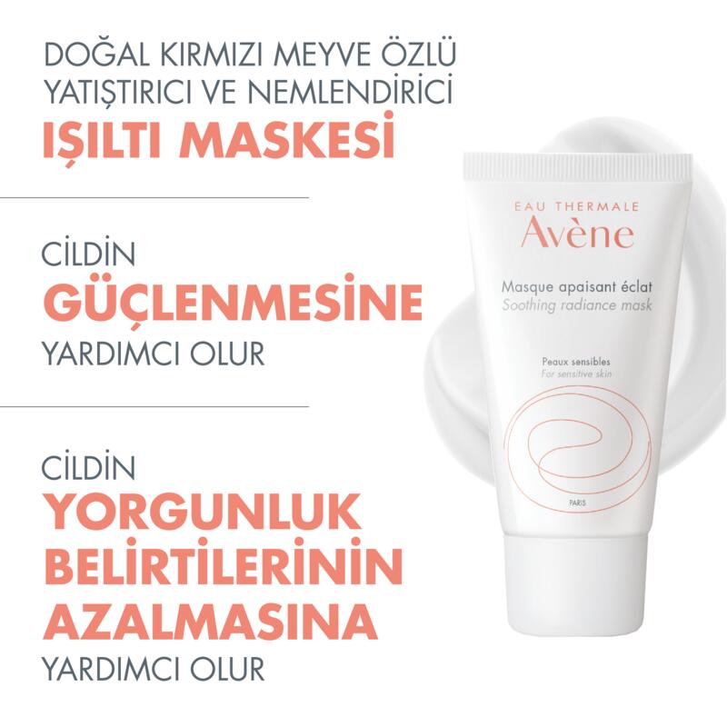 Avène Yatıştırıcı ve Besleyici Nem Maskesi